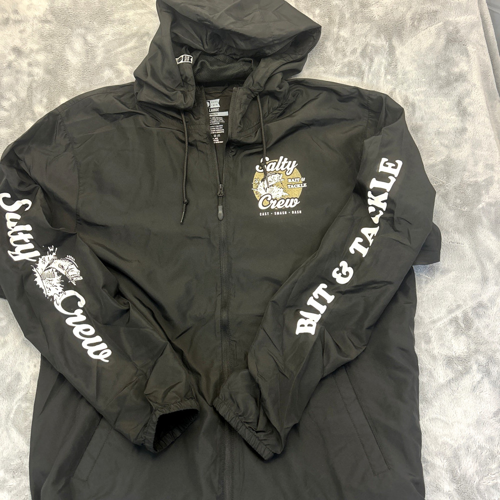 Salty Crew Windbreaker Unisex Mens 2XL - Outdoor Tech Jacket New Without Tags